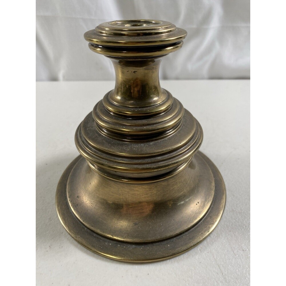 Vintage Brass Heavy Table Lamp Base #224